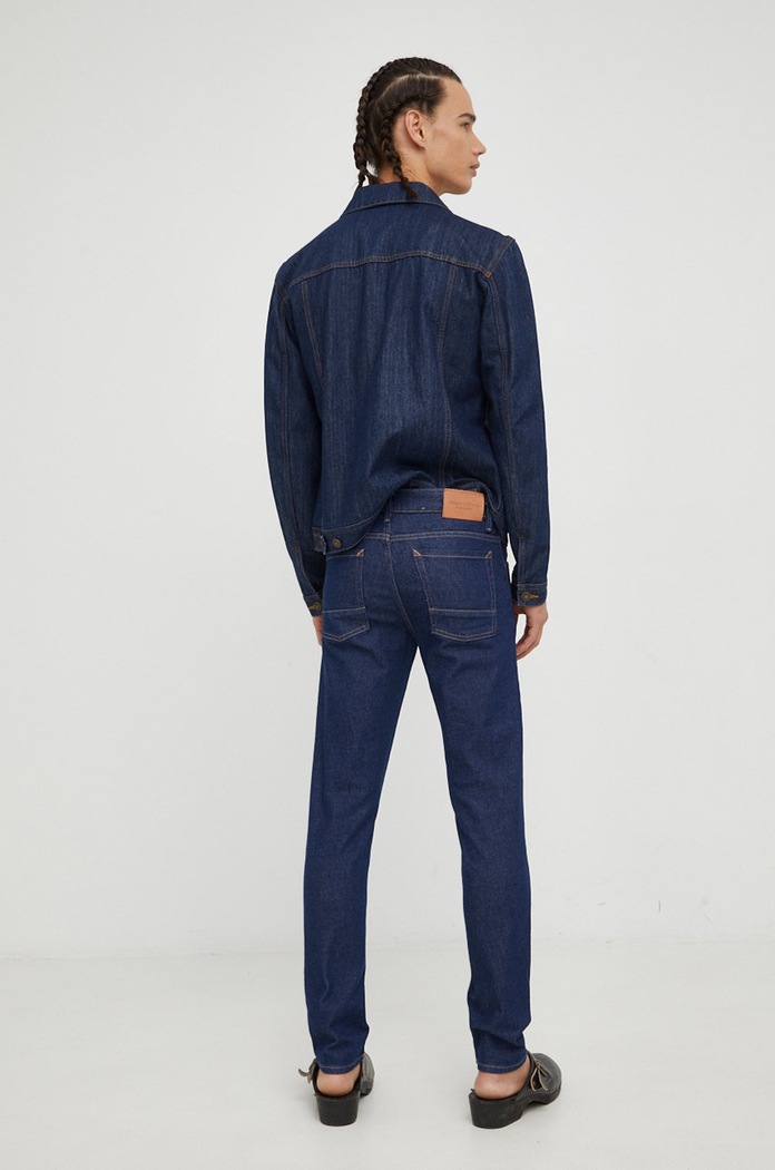 Odzież Marc O'Polo jeansy M28921312132 granatowy