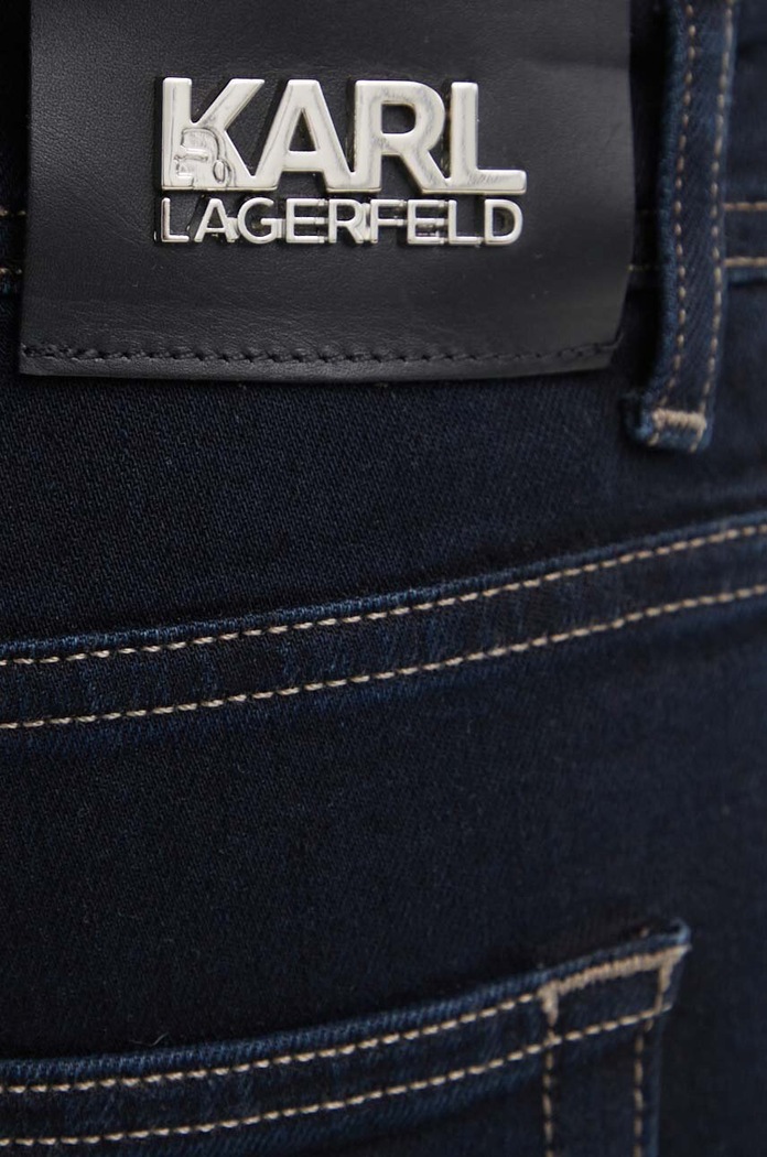 Karl Lagerfeld jeansy granatowy 500830.265840