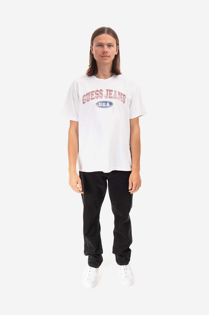 Bavlněné džíny Guess Originals M2BG37.D4SL0 černá AA00