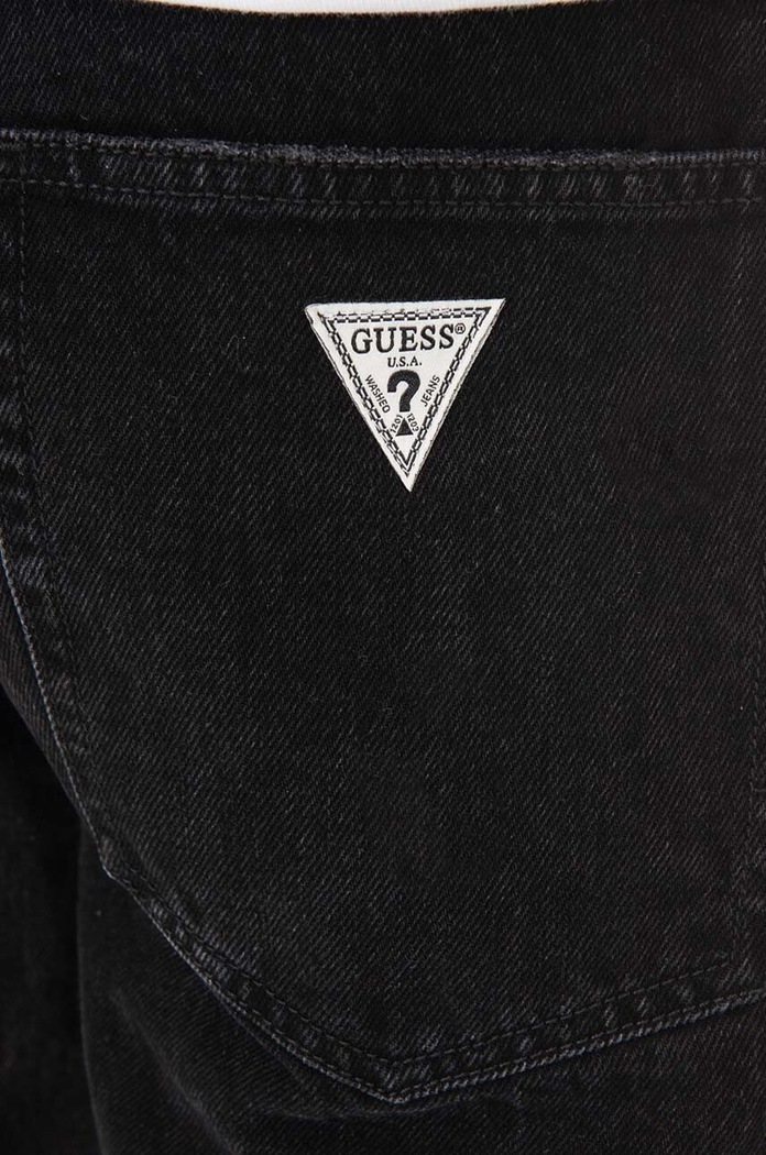 Bavlněné džíny Guess Originals černá M2BG37.D4SL0