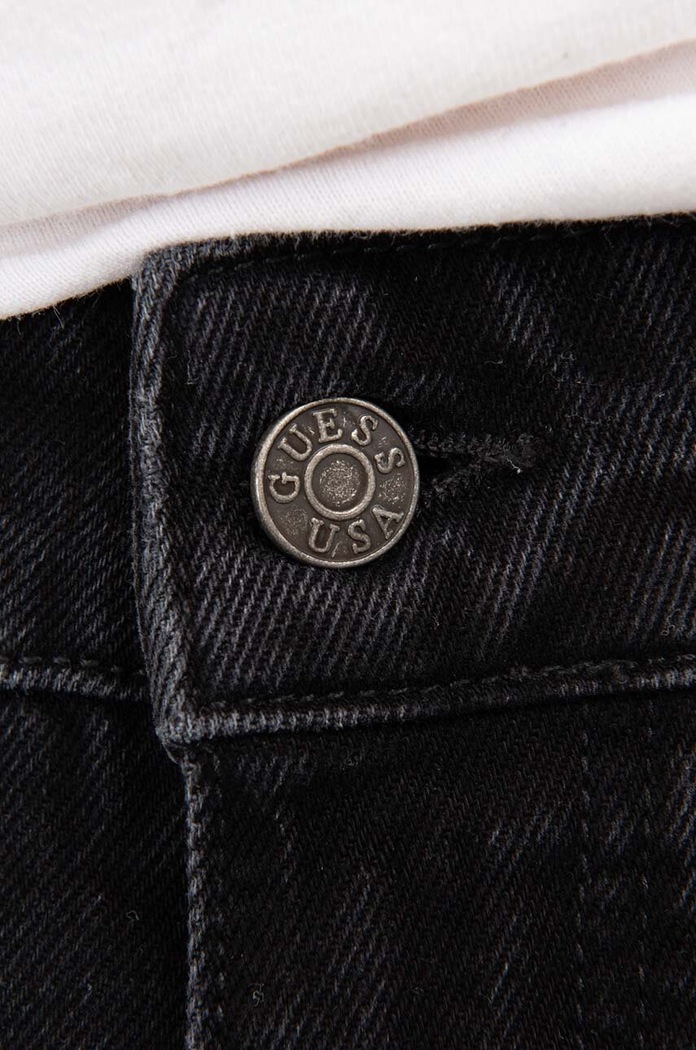Bavlněné džíny Guess Originals M2BG37.D4SL0 černá