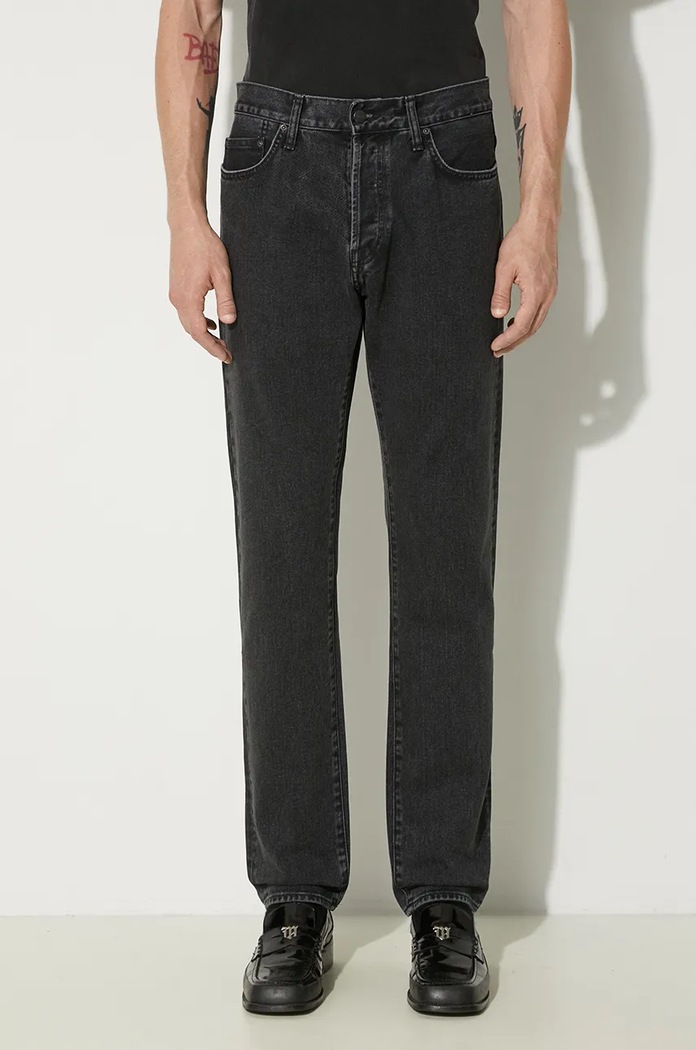 Džíny Carhartt WIP Klondike Pant černá I029207.8906