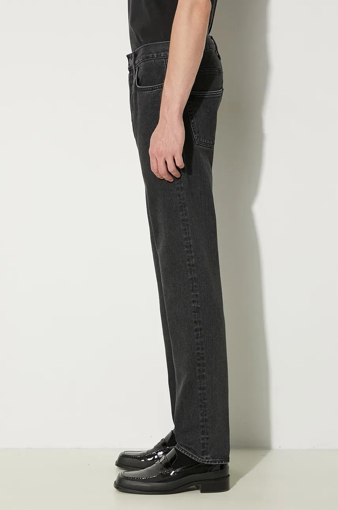 Džíny Carhartt WIP Klondike Pant I029207.8906 černá AW25