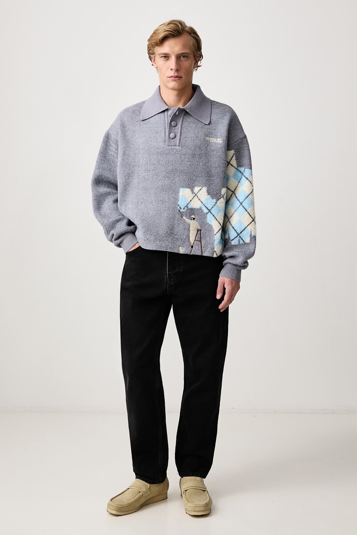 Jeans tapered da uomo Carhartt WIP nero I029208.8906