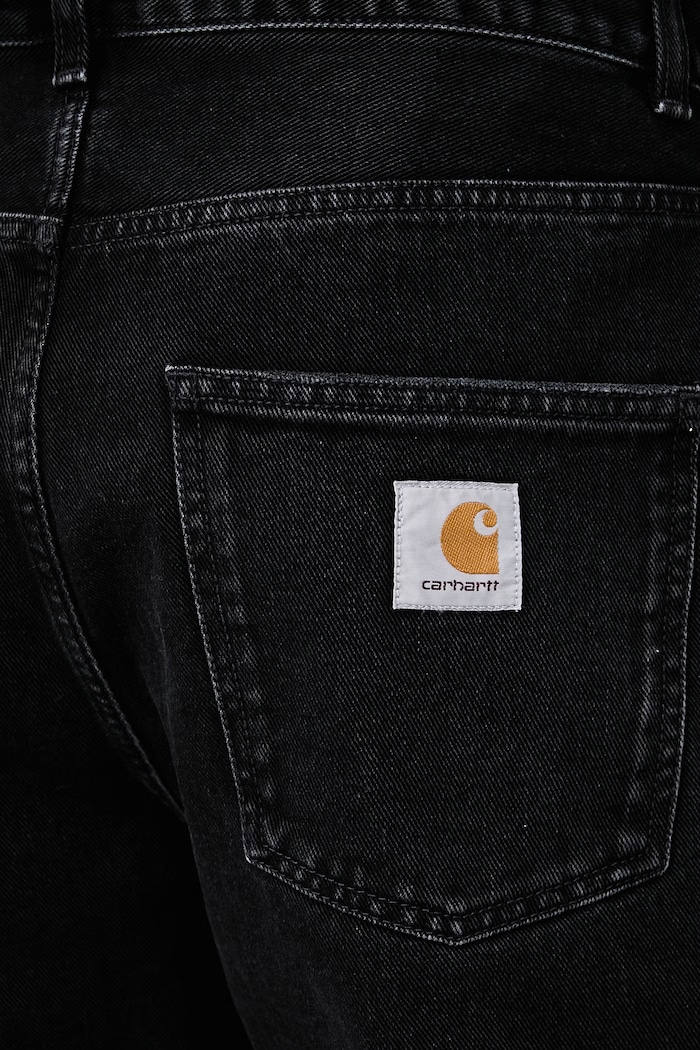 Džíny tapered pánské Carhartt WIP I029208.8906 černá