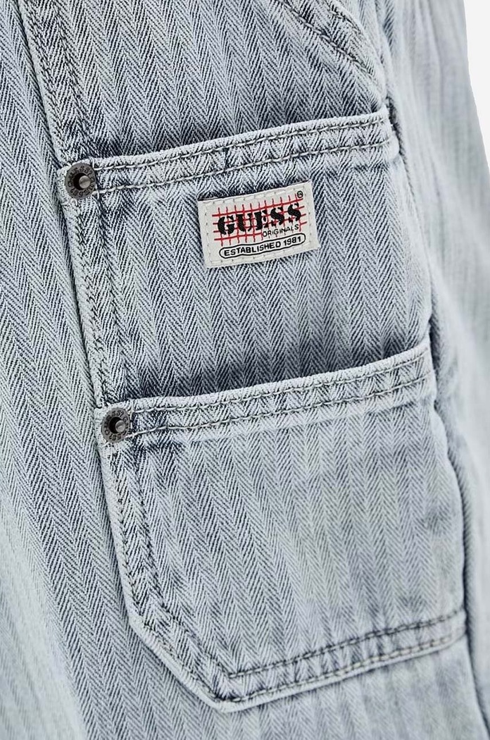 Džíny Guess Herringbone Panel Carpenter M3GG80.D4ZW0