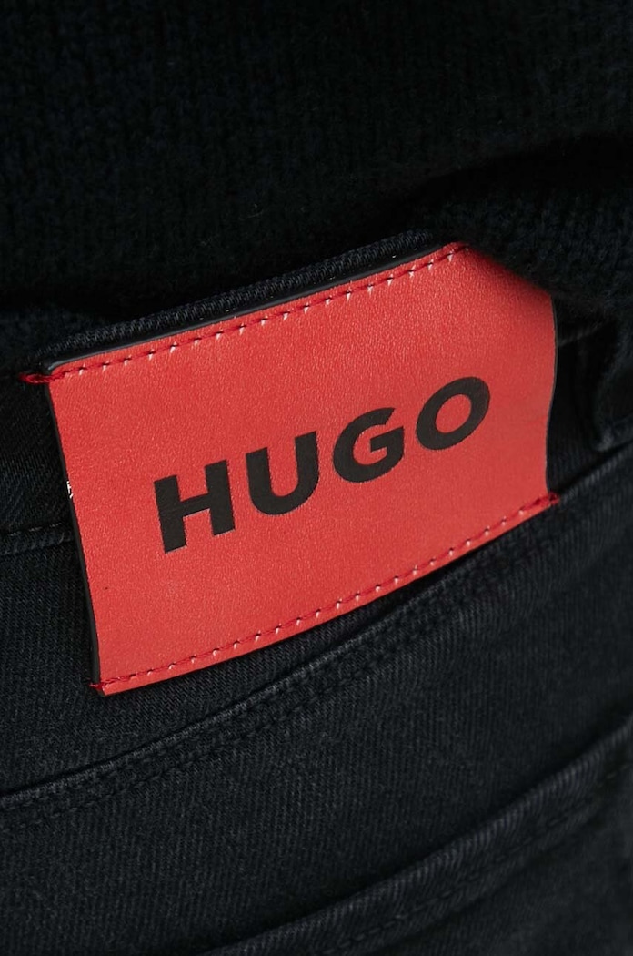 HUGO jeansy czarny 50524229