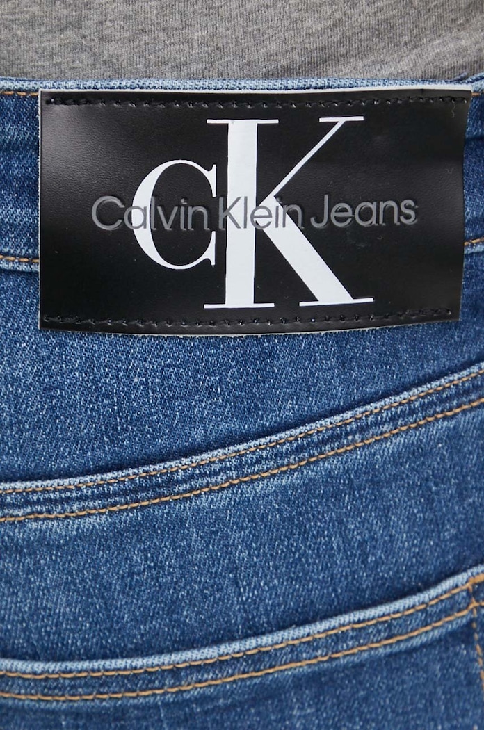 Rifle Calvin Klein Jeans modrá J30J323686