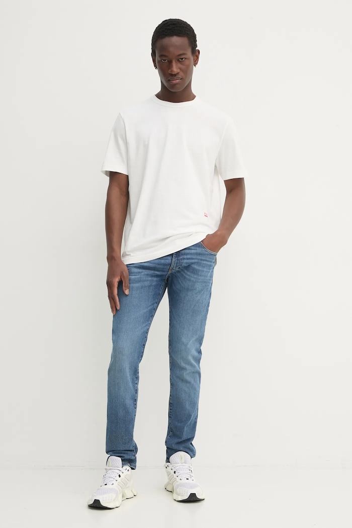Diesel Džíny Diesel 2019 D-STRUKT L.32 TROUSERS A03558.0KIAL modrá AA00