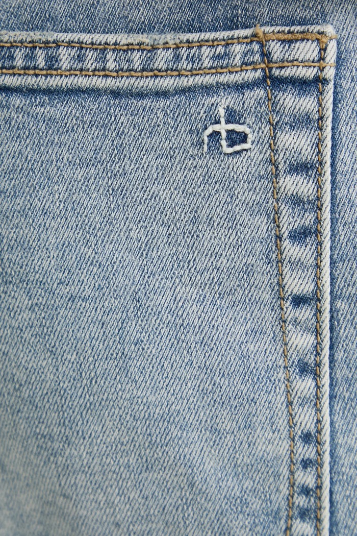 Rifle Rag & Bone modrá MED23S1223FFFL