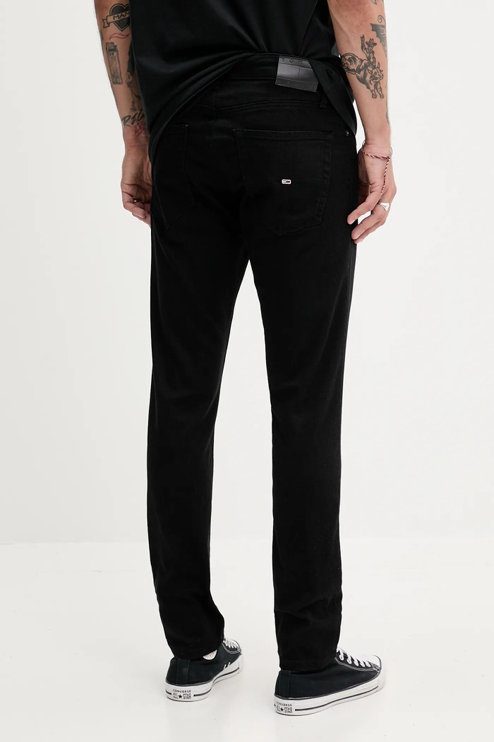 Îmbrăcăminte Tommy Jeans jeans DM0DM20708 negru
