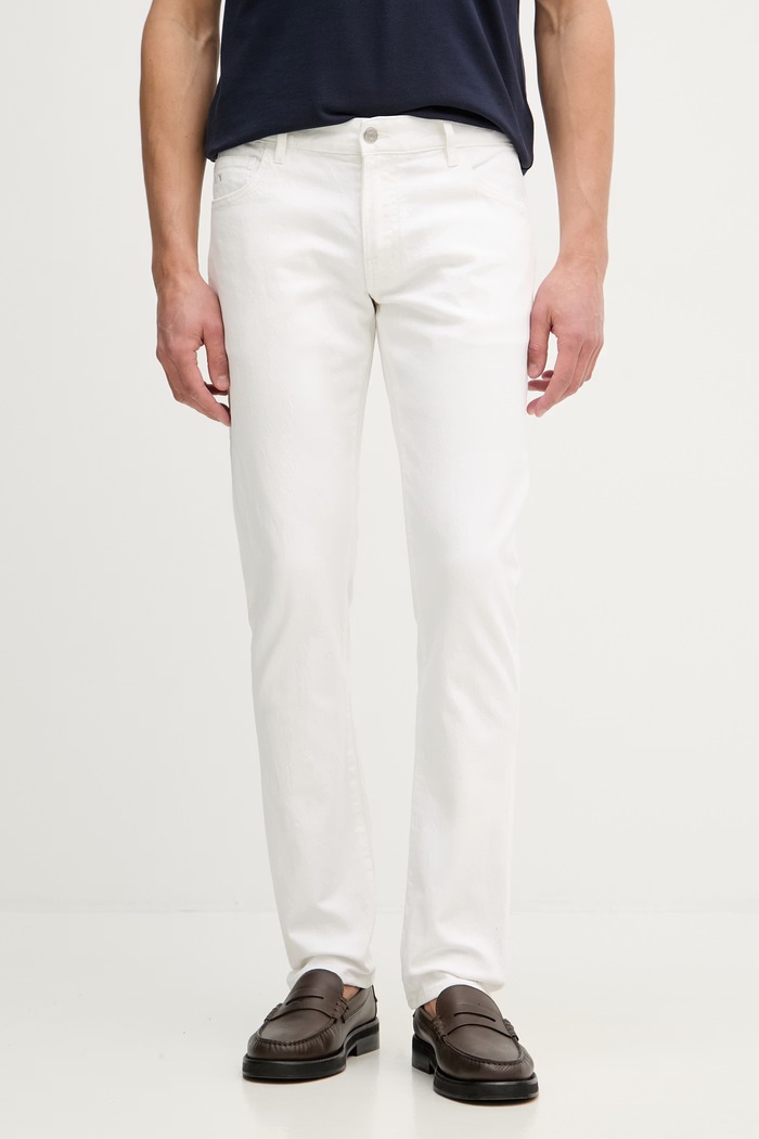Armani Exchange skinny džíny pánské béžová XM001512.AF14267.NOS