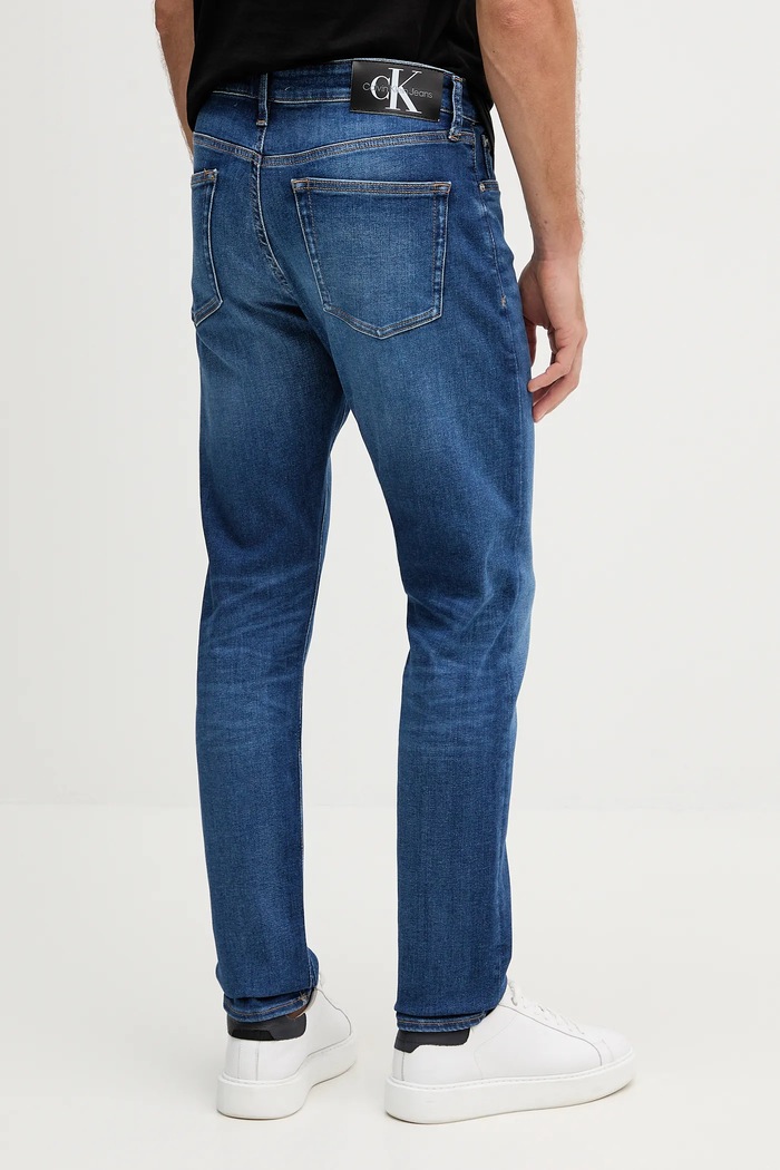 Ρούχα Τζιν παντελόνι Calvin Klein Jeans J30J323691 σκούρο μπλε