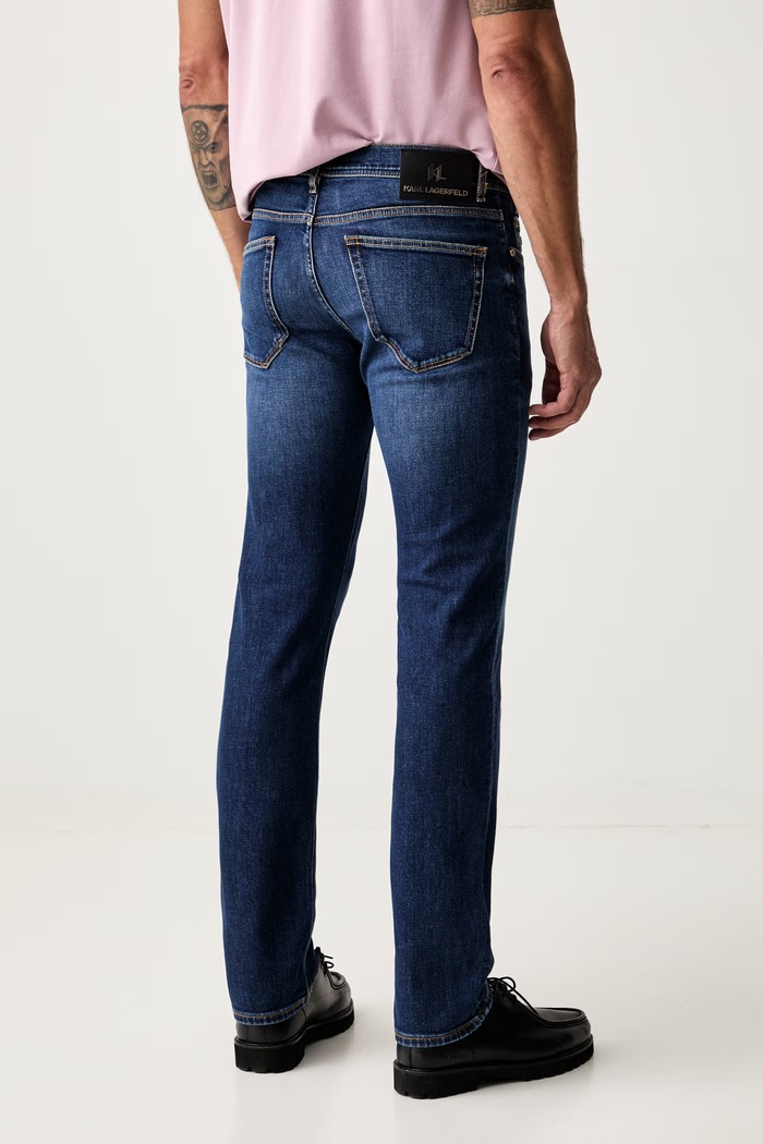 Odzież Karl Lagerfeld jeansy regular męskie KL-JACK 500890.265501 granatowy