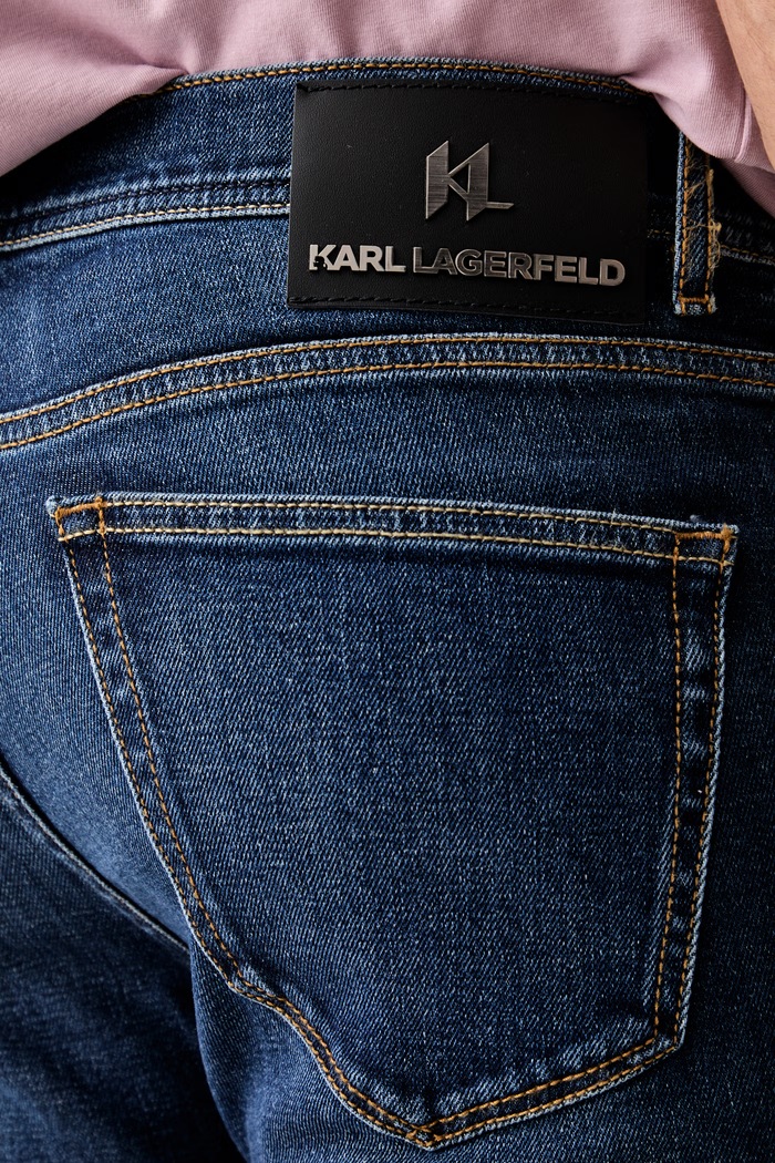Karl Lagerfeld jeansy regular męskie KL-JACK granatowy 500890.265501