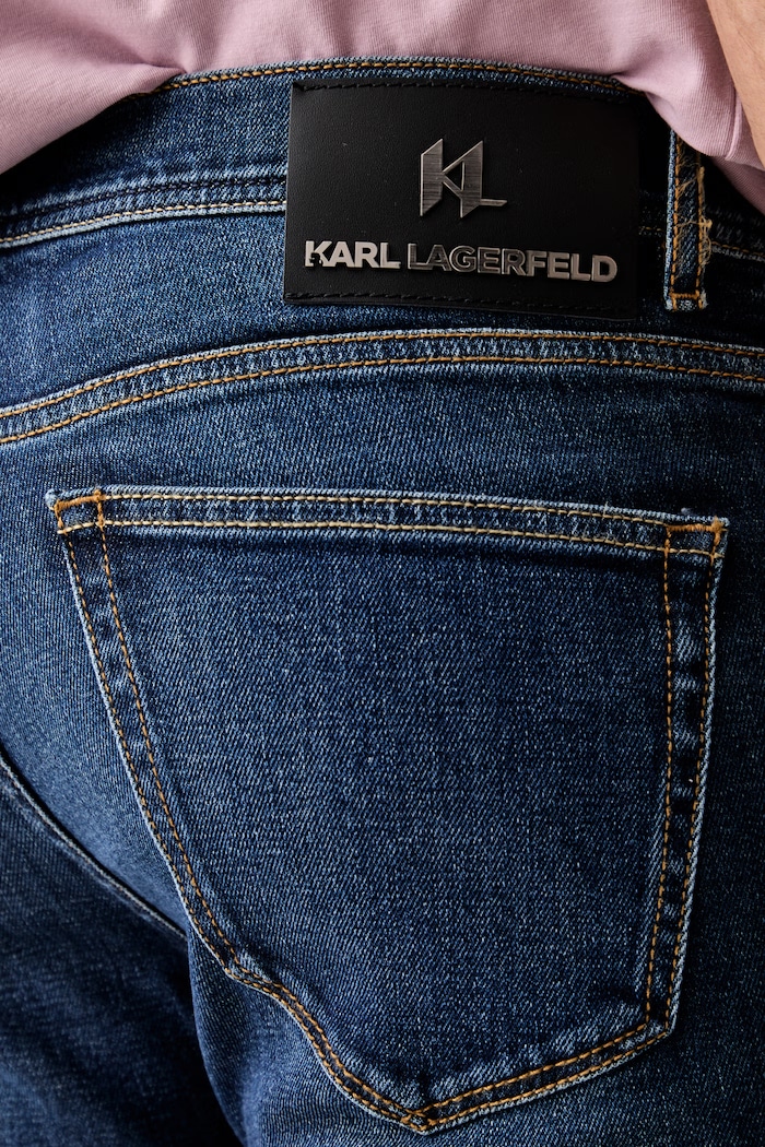 Karl Lagerfeld jeansy regular męskie KL-JACK granatowy 500890.265501