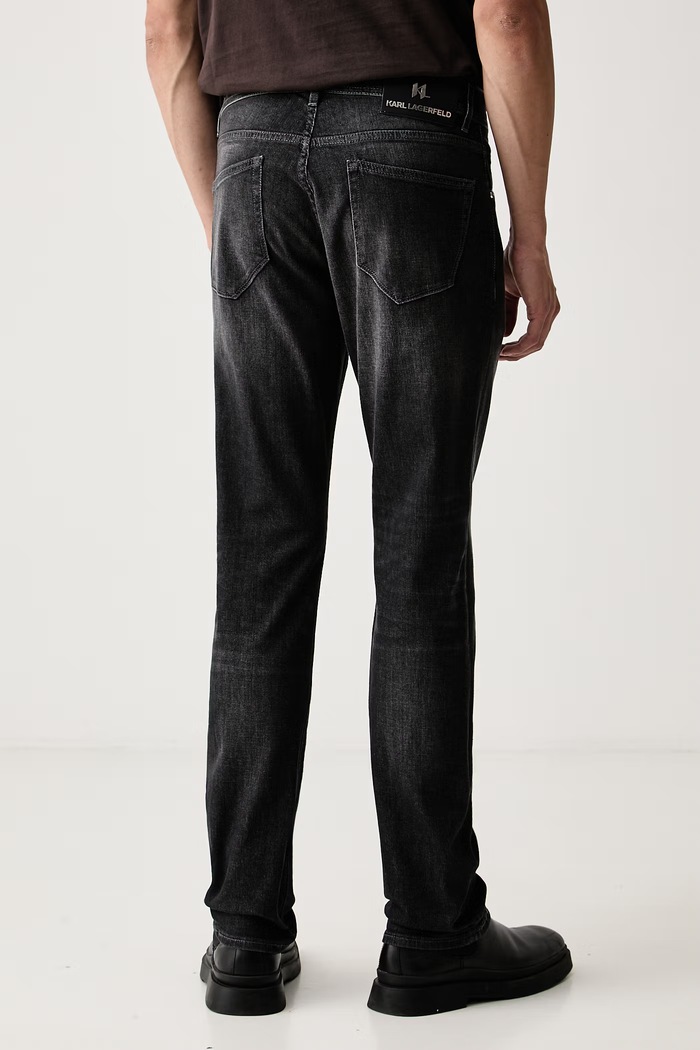 Odzież Karl Lagerfeld jeansy regular męskie KL-JACK 500843.265501 czarny