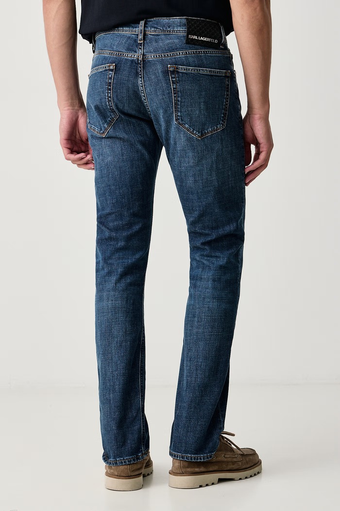 Odzież Karl Lagerfeld Jeansy bootcut męskie KL-JACK 500879.265501 granatowy