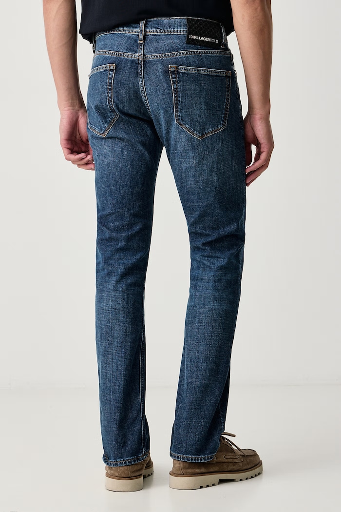 Odzież Karl Lagerfeld Jeansy bootcut męskie KL-JACK 500879.265501 granatowy