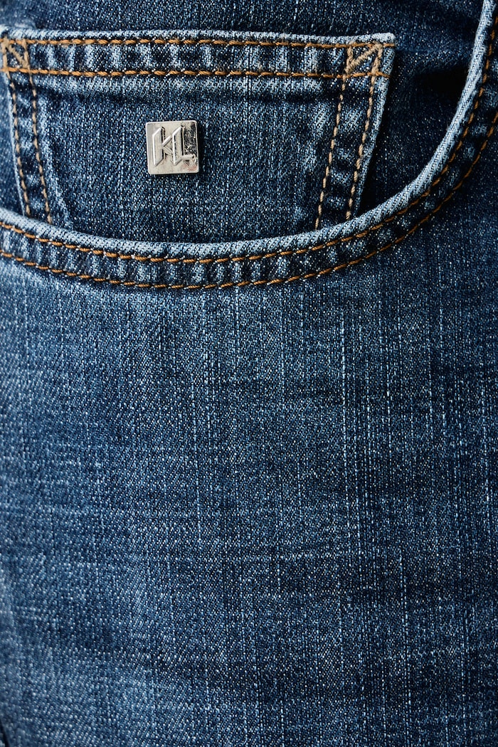 Jeansy bootcut męskie KL-JACK Karl Lagerfeld 500879.265501 granatowy