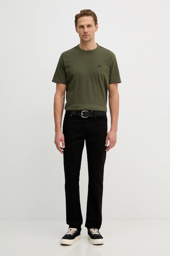 Levi's farmer 502™ TAPER 29507.0001 fekete AA00
