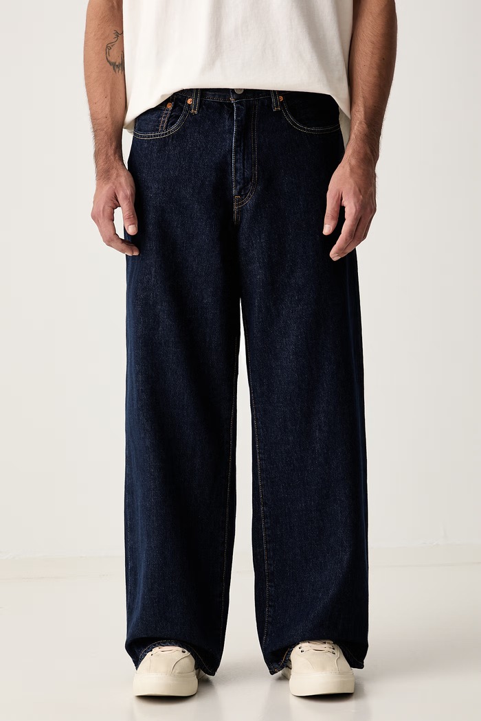 Levi's wide leg traperice za muškarce BAGGY WIDE LEG plava 0081B