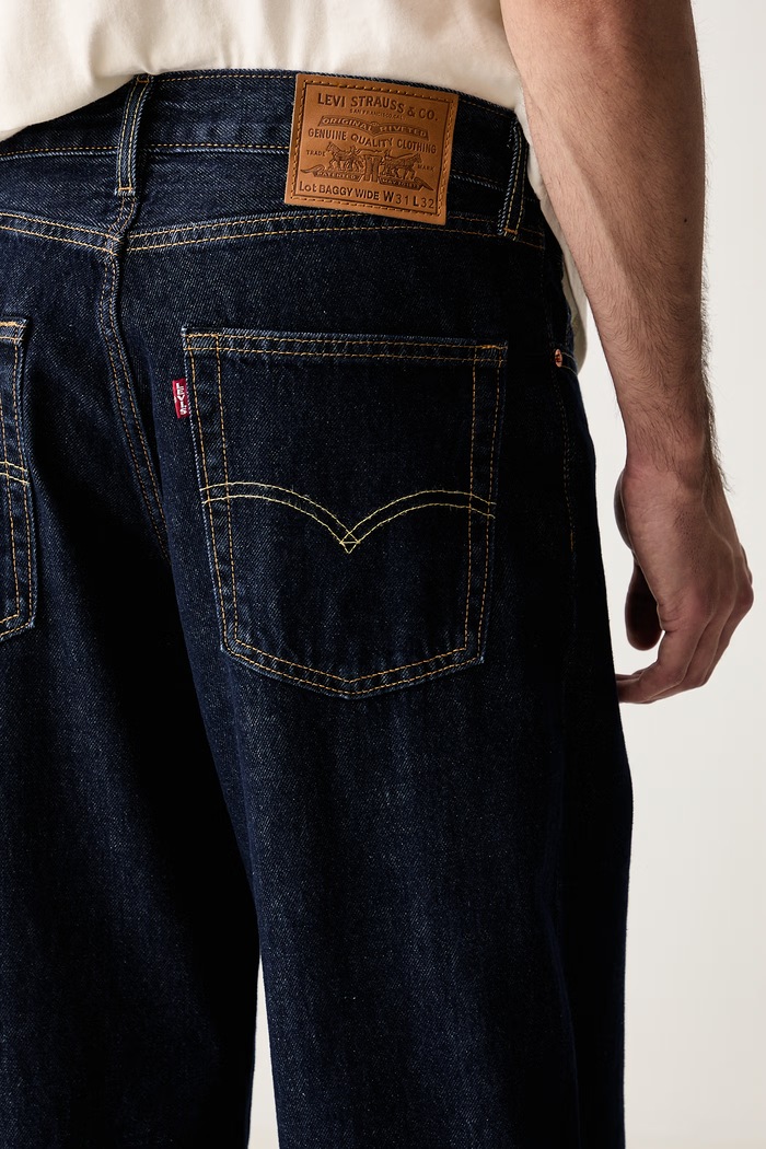 Levi's wide leg traperice za muškarce BAGGY WIDE LEG plava 0081B
