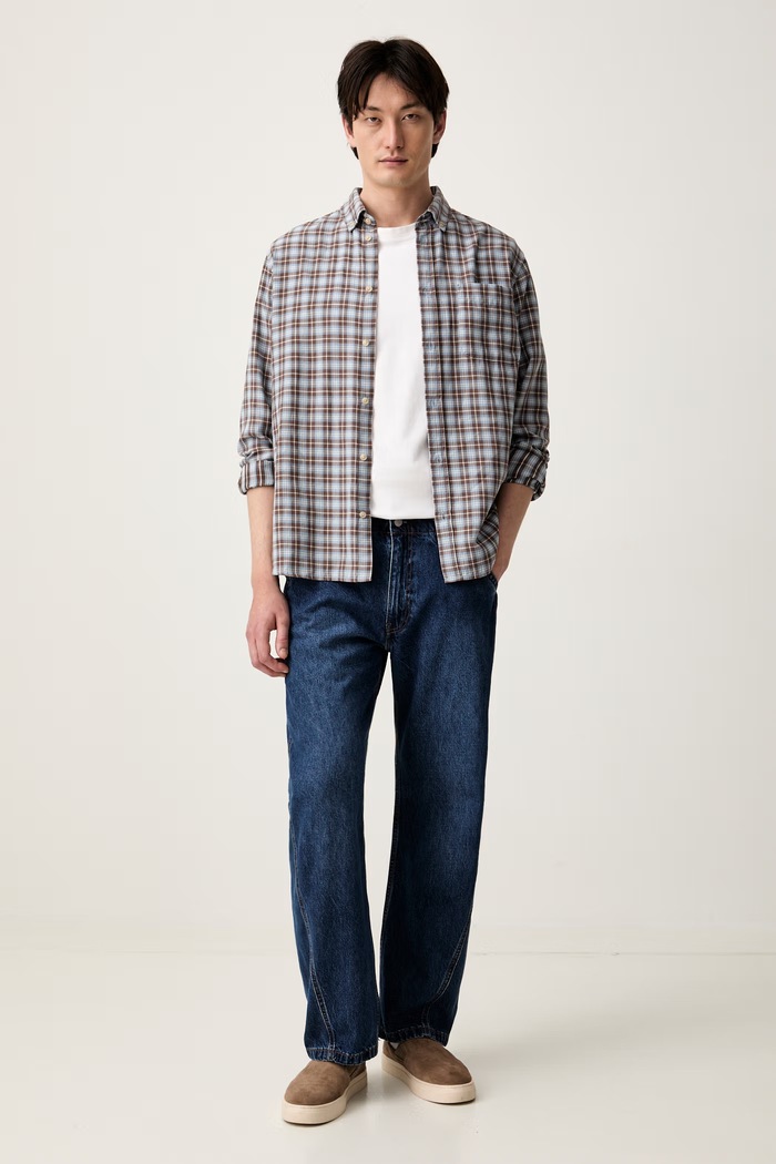 Levi's barrel traperice za muškarce BAGGY BARREL 0057O plava AA00