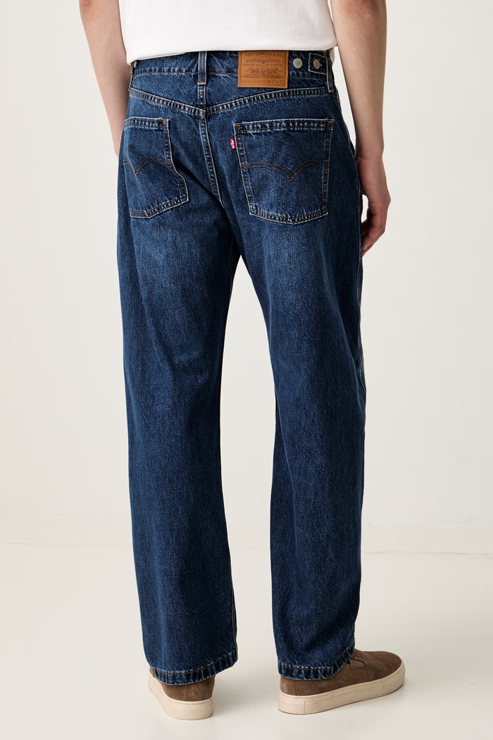 Odjeća Levi's barrel traperice za muškarce BAGGY BARREL 0057O plava