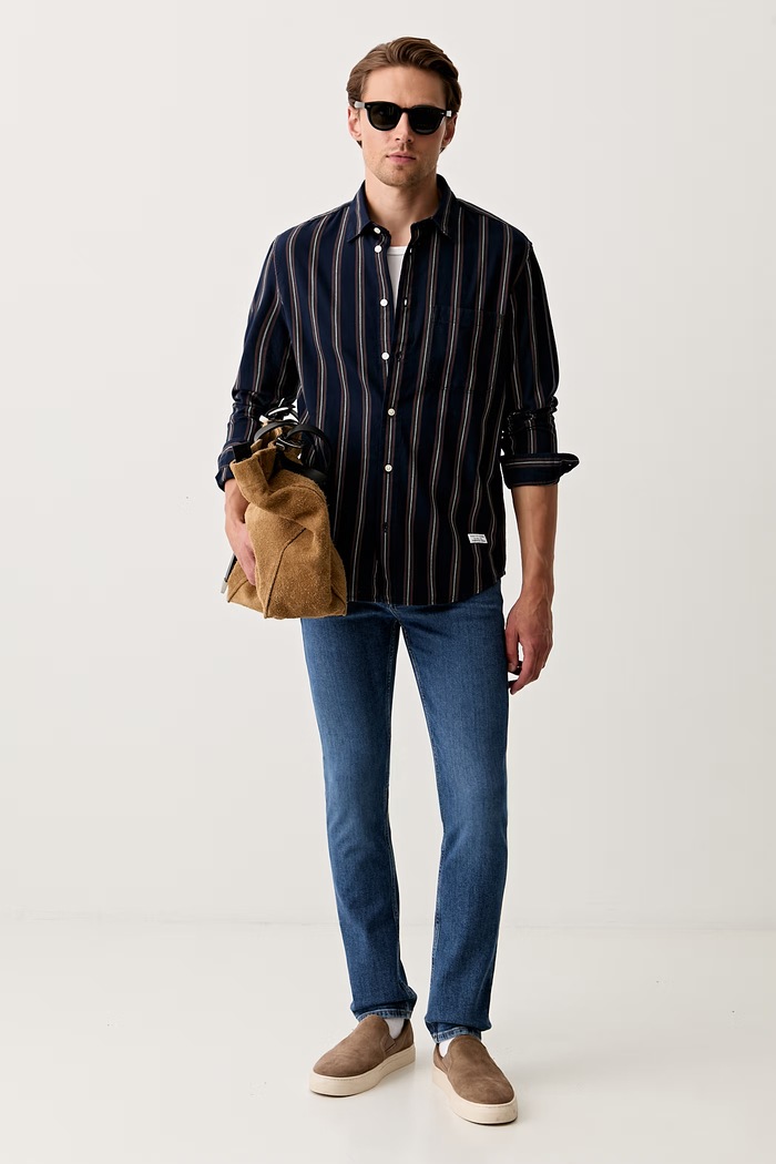 Marc O'Polo slim fit Ανδρικά 5000006650 μπλε AA00