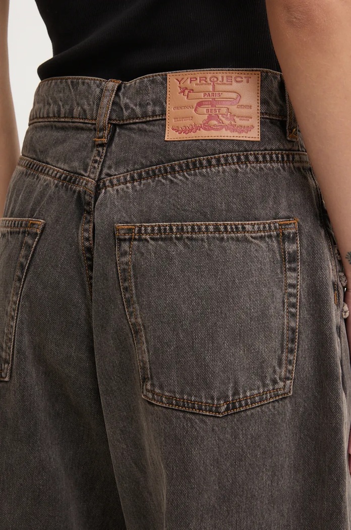 Rifle Y/Project EVERGREEN PARIS' BEST PATCH JEANS 207PA005