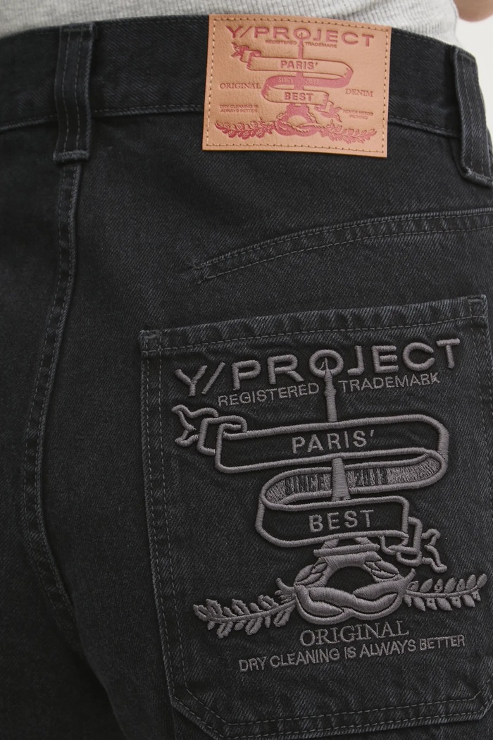 Y/Project jeansy EVERGREEN PARIS' BEST JEANS 207PA002