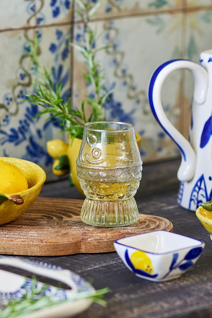 Bloomingville szklanka Kadir 380 ml 82068486 transparentny AA00