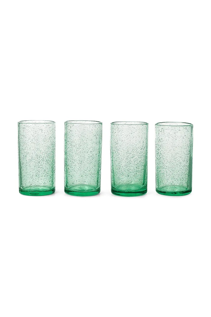 ferm LIVING szklanka Oli Water Glass 220 ml zielony 1104265514