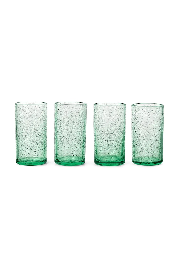ferm LIVING szklanka Oli Water Glass 220 ml zielony 1104265514