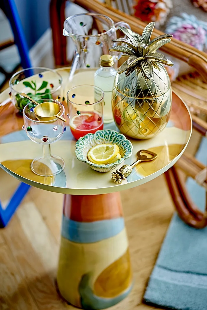 Kuchnia i bar Bloomingville szklanka Thalia 400 ml 82061333 transparentny