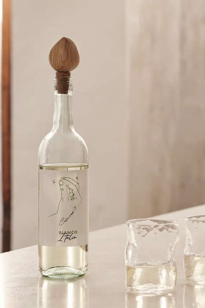 Κουζίνα και μπαρ Σετ ποτηριών ferm LIVING Dimple 270 ml 2-pack 1104270155 διαφανή