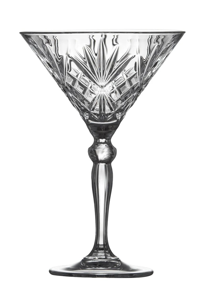 Sada skleniček na martini Lyngby Glas Melodia 210 ml 4-pack 33657 průhledná AA00