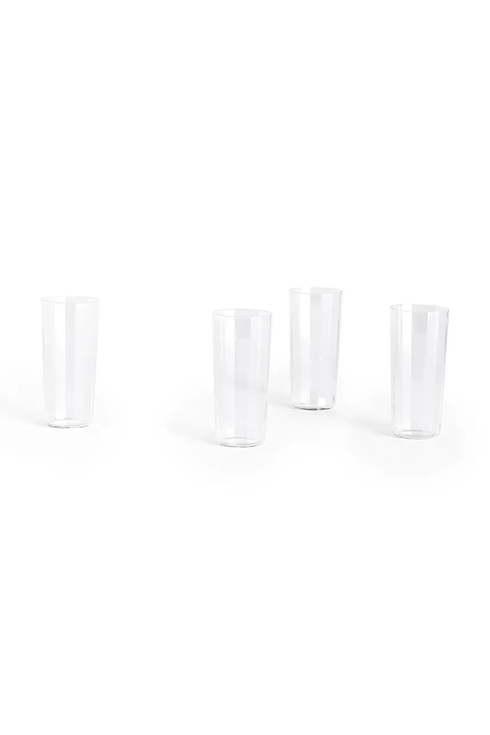 HAY zestaw szklanek Angle 240 ml 4-pack transparentny AE747.E476.AH04