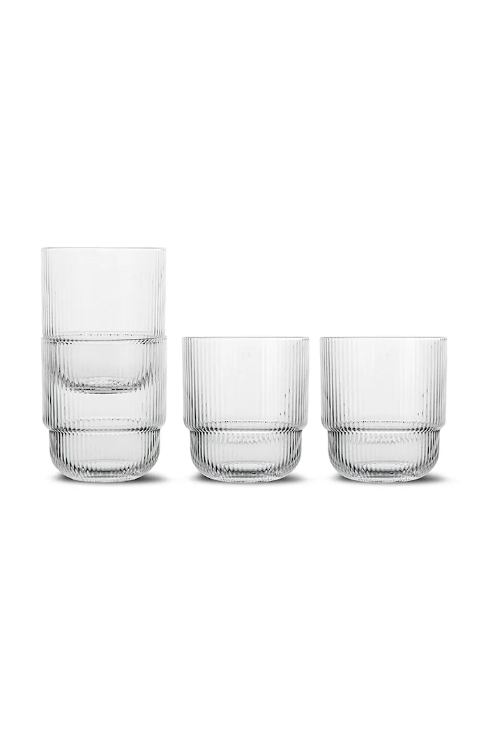 Sagaform set bicchieri Blanka 400 ml pacco da 4 transparente 5018600