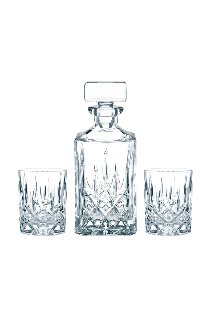 Dekanter za viski s kozarci Nachtmann Noblesse Whisky 700 ml 3-pack transparentna 91899