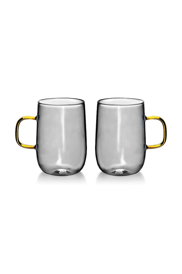 Affek Design set de pahare Peter 400 ml 2-pack gri HTID0348.PROM