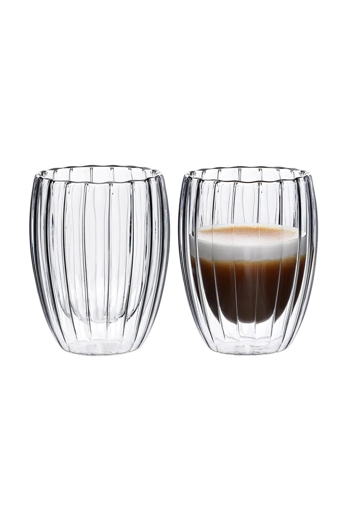 home & lifestyle zestaw szklanek Peter 300 ml 2-pack HTID1144.SR transparentny AA00