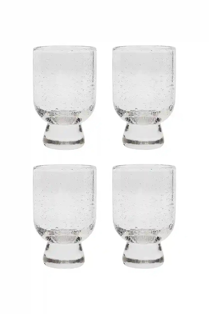 Sada skleniček House Doctor HDRich 230 ml 4-pack průhledná 202100702