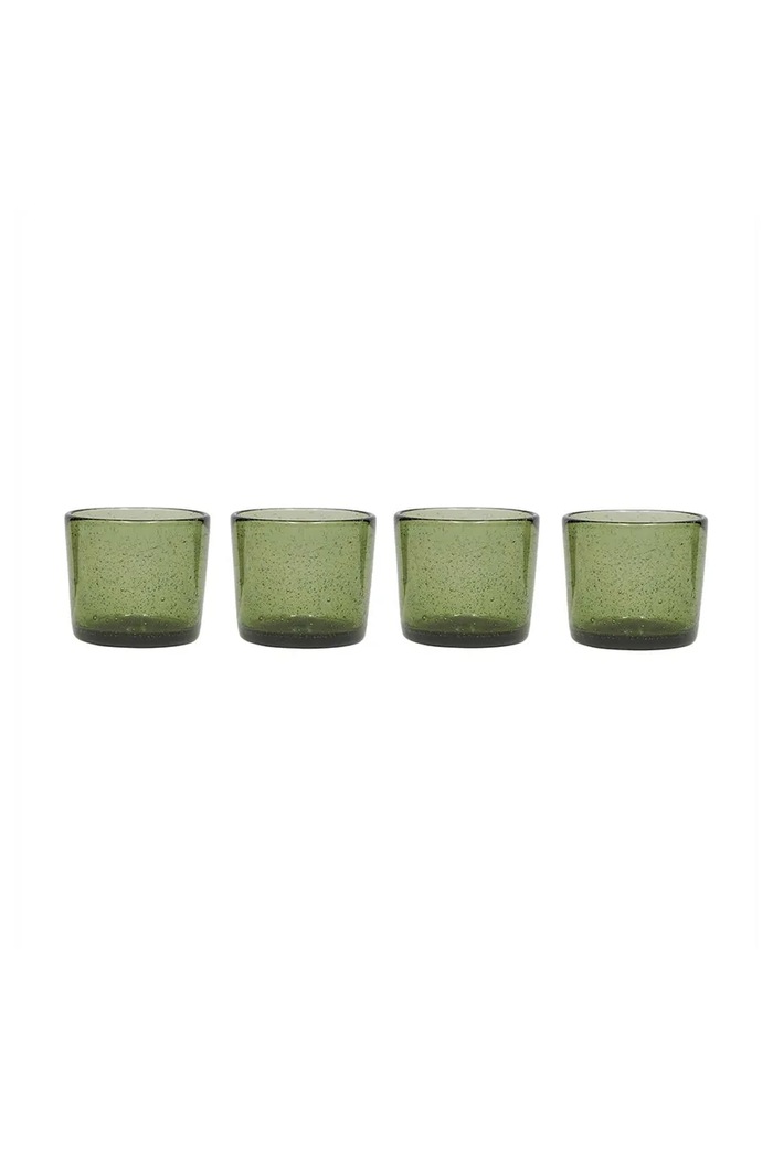 Sada pohárov OYOY Kuki 220 ml 4-pak zelená L301337