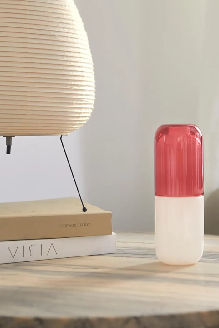 Balvi sticlă și pahar pentru apă Water Pill 550 ml 28147
