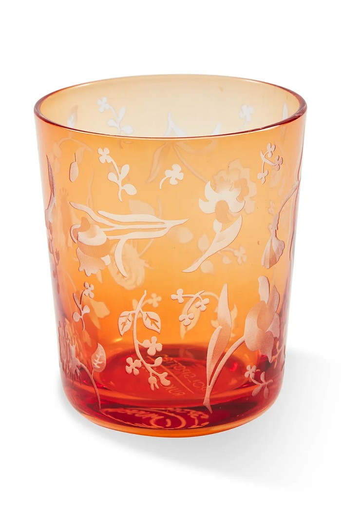 Sada pohárov Pols Potten scattered flower 250 ml 2-pak 140.230.231 oranžová AA00