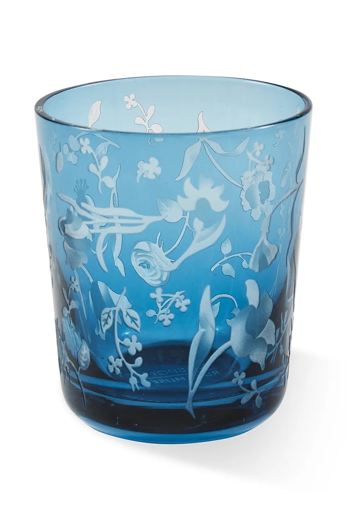 Sada pohárov Pols Potten scattered flower 250 ml 2-pak 140.230.232 modrá AA00