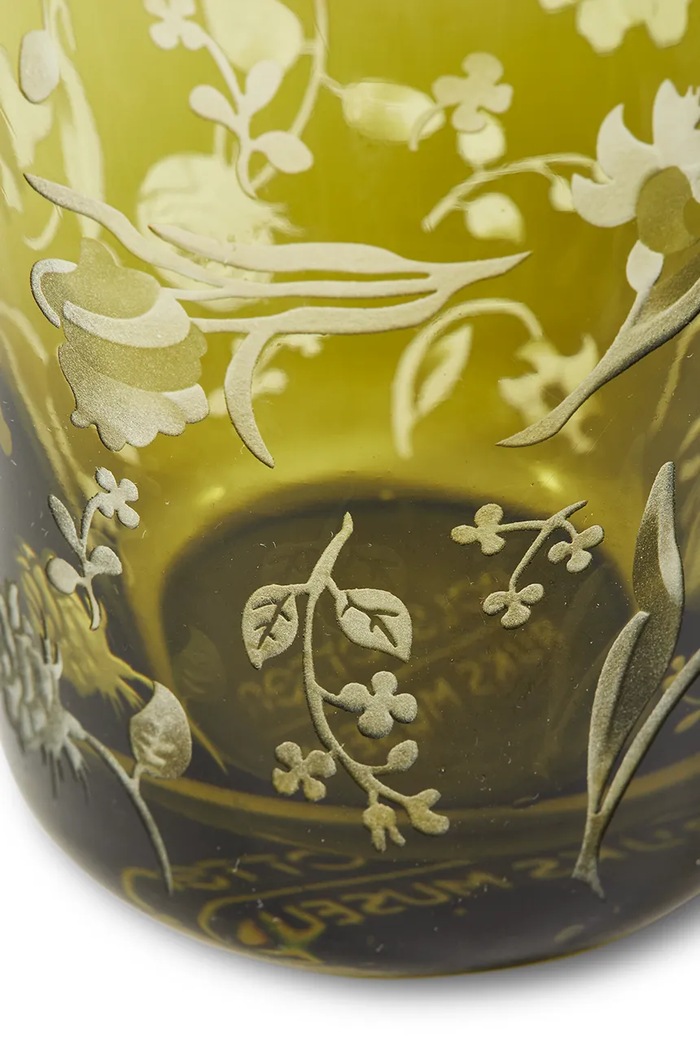 Sada pohárov Pols Potten scattered flower 250 ml 2-pak 140.230.234 zelená
