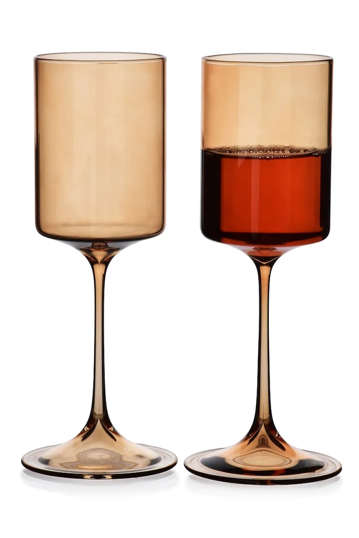 Sada pohárov na víno Affek Design Romane 300 ml 4-pak oranžová HTIA9100.PROM